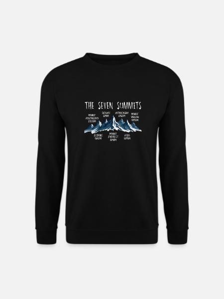 Seven Summits Kosciuszko - Unisex Sweatshirt - black