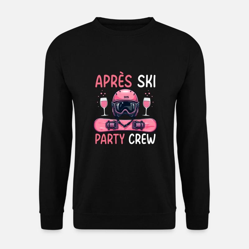 Après Ski Party Crew - Unisex Sweatshirt - black