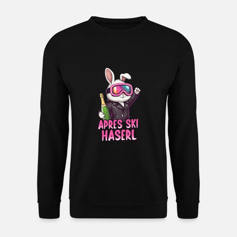 Afterski-kanin - Unisextröja - svart