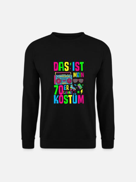 This is my 70s costume - Unisex Sweatshirt - black