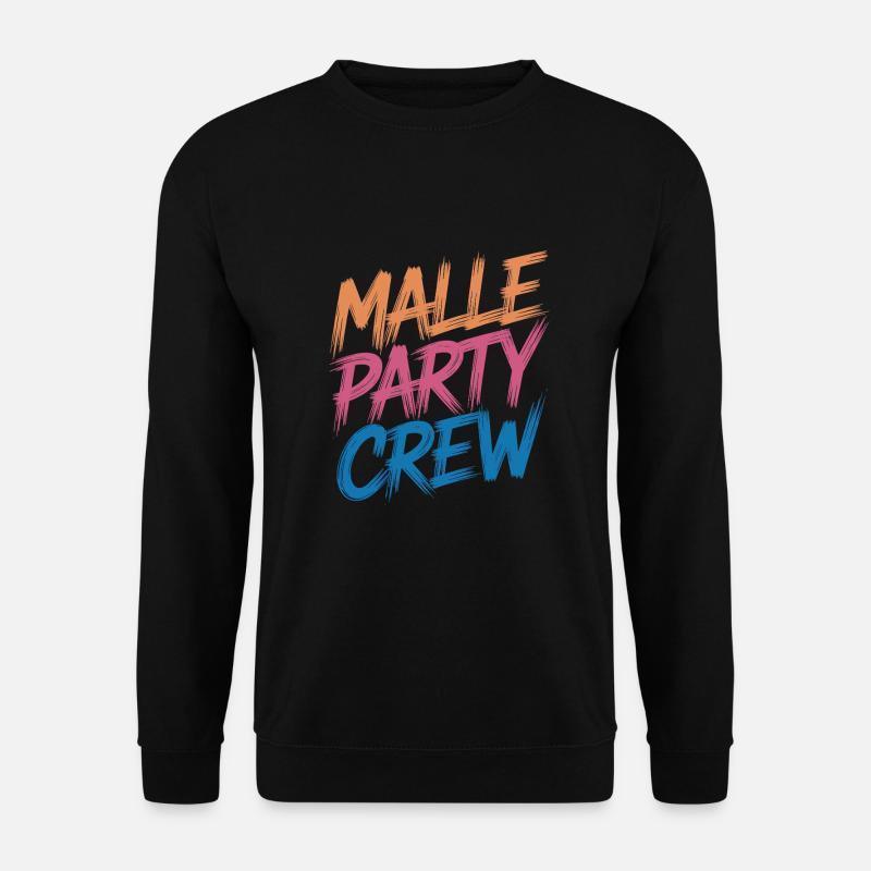 Malle Party Crew - Unisex Sweatshirt - black