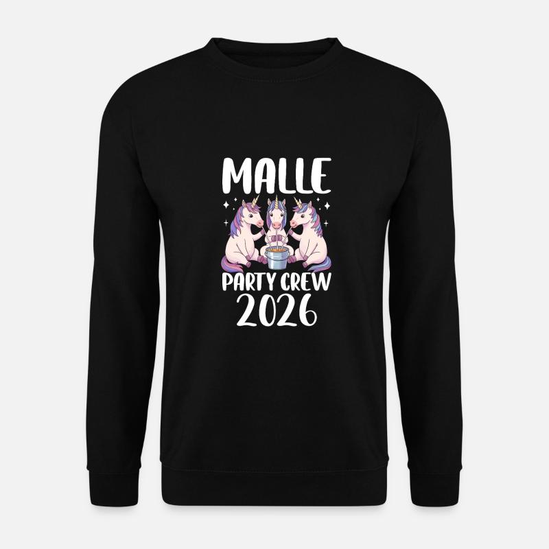 Malle Party Crew 2026 - Unisex Pullover - Schwarz