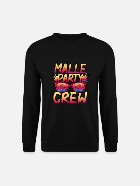 Malle Party Crew - Unisex Sweatshirt - black