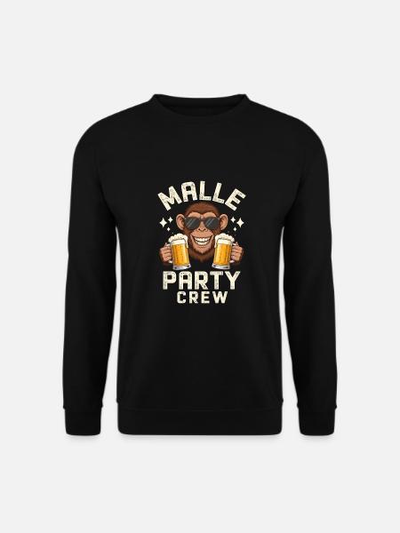 Malle Party Crew - Unisex Pullover - Schwarz