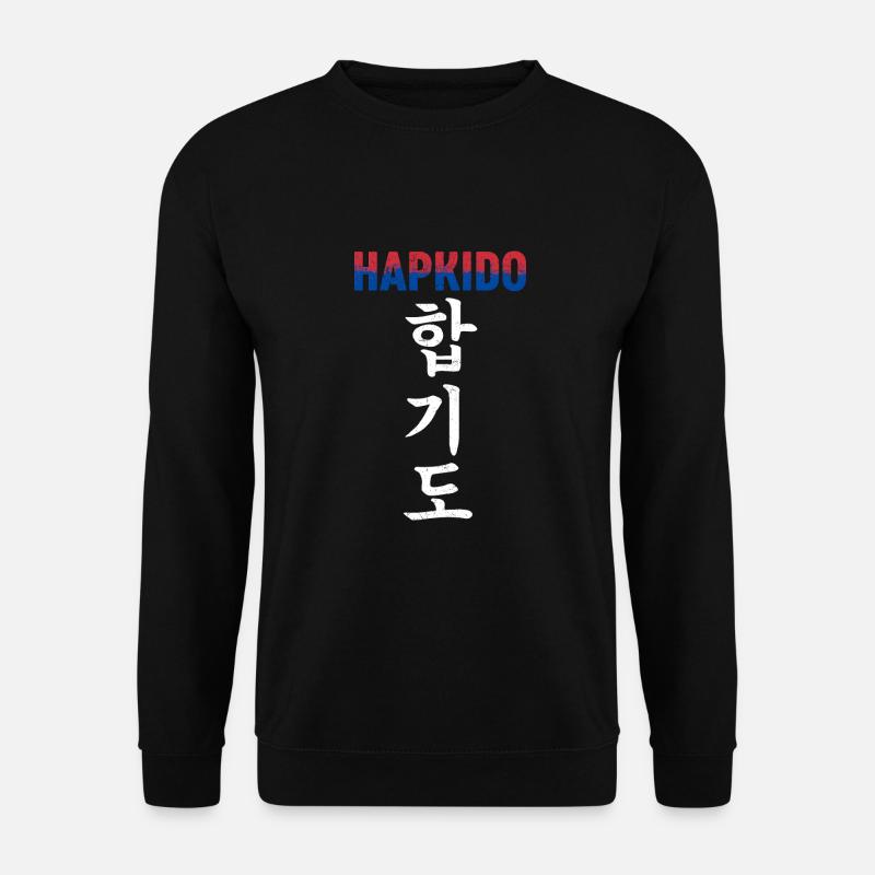 Hapkido Korean Martial Art - Unisex Sweatshirt - black