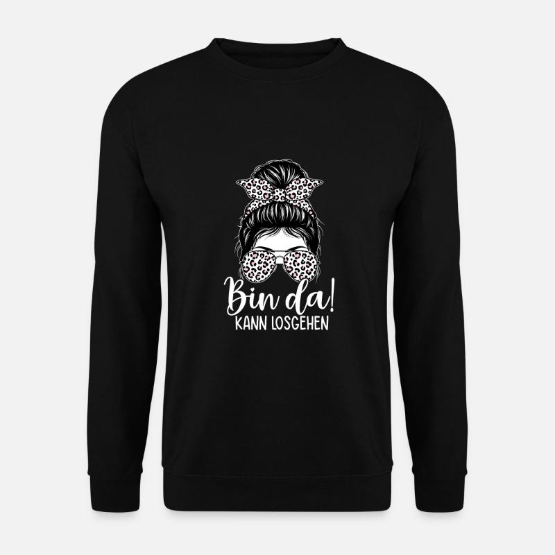 I'm ready to go - Unisex Sweatshirt - black