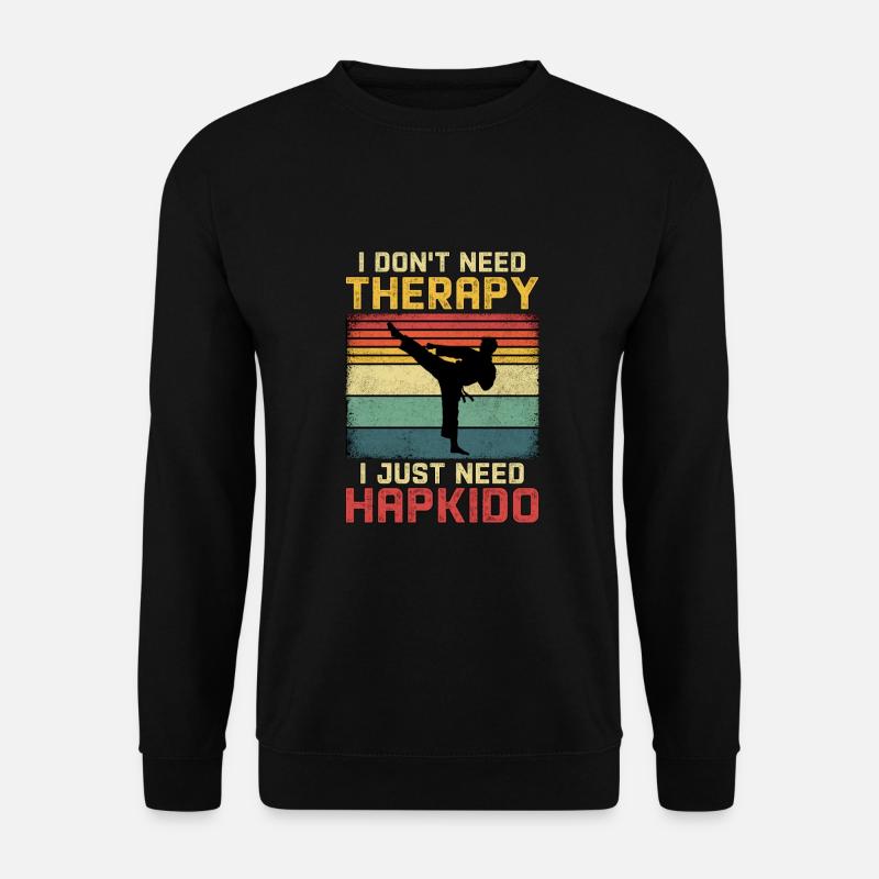 Therapy Hapkido - Unisex Sweatshirt - black
