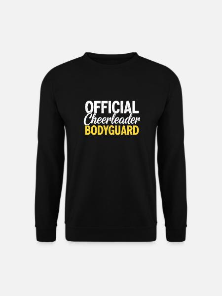 Official Cheerleader Bodyguard - Unisex Sweatshirt - black