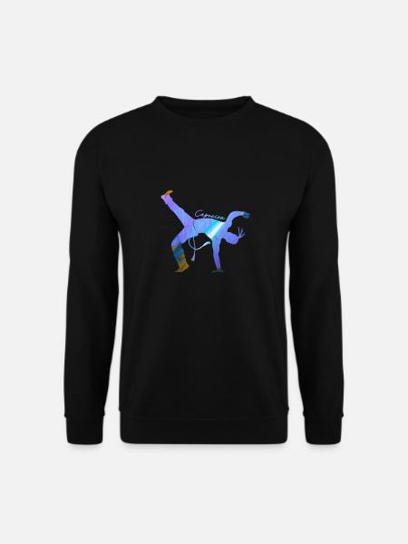 Capoeira,Sports,Graffiti,Coloré,Peinture - Sweat-shirt Unisexe - noir