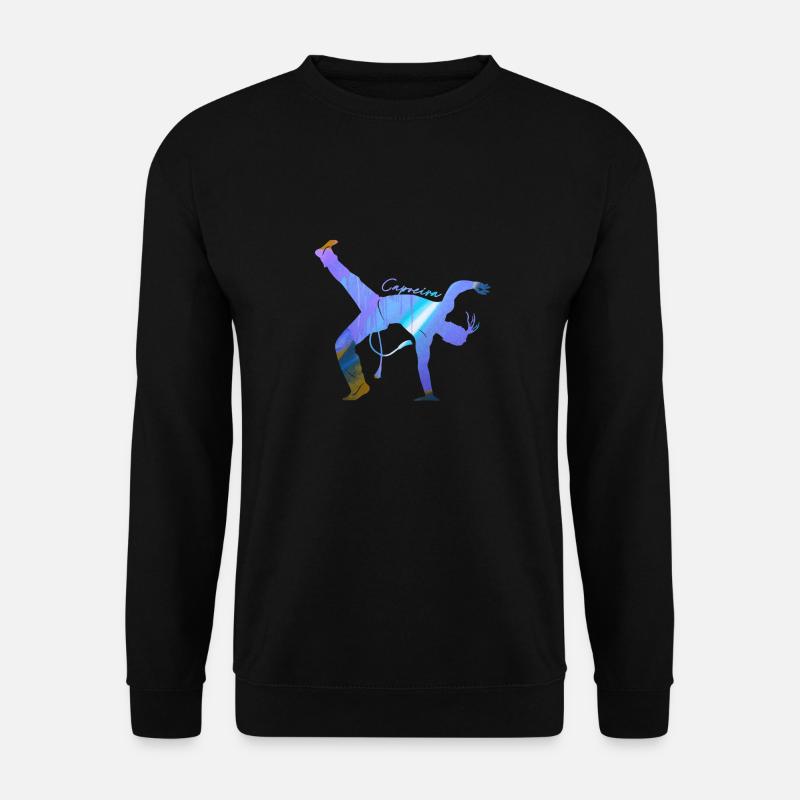 capoeira,sport,graffiti,bunt,malerei - Unisex Pullover - Schwarz