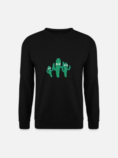 kaktus familie,mexiko,kakteen, familie - Unisex Pullover - Schwarz