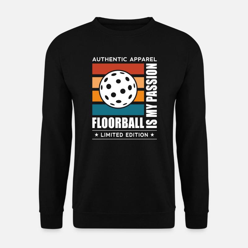 Floorball - Unisex Sweatshirt - black