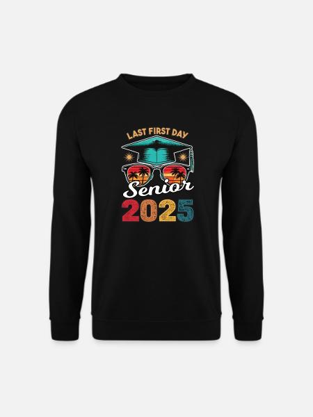 Letzter erster Schultag Senior 2025 - Unisex Pullover - Schwarz
