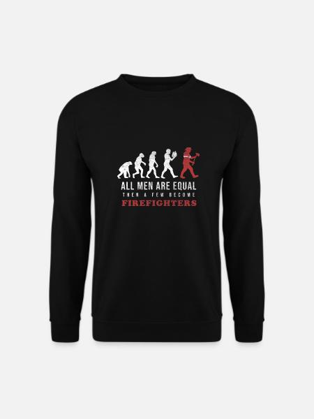 Firefighter's Proud Firemen Gift - Unisex Sweatshirt - black