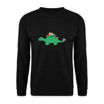 Musique Choix de guitare Dino T-Shirt Guitarian Musician - Sweat-shirt Unisexe - noir - Devant - Alina (178cm) & Michal (187cm)