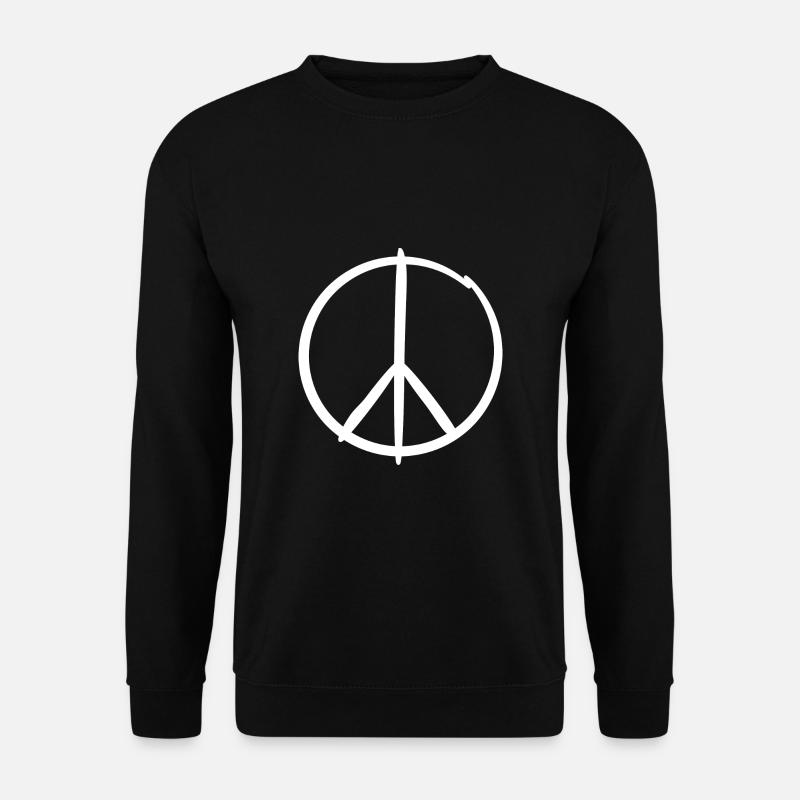 Peace - Unisex Pullover - Schwarz