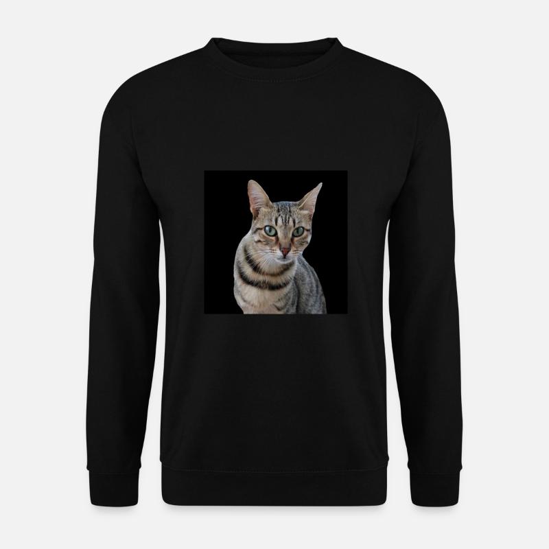 Katze Katzen - Unisex Pullover - Schwarz
