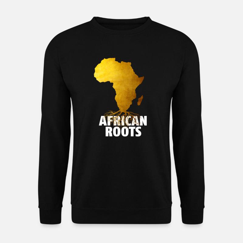 African Roots - Unisex Sweatshirt - black