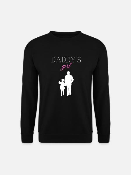 Daddys girl baby kids gift - Unisex Sweatshirt - black