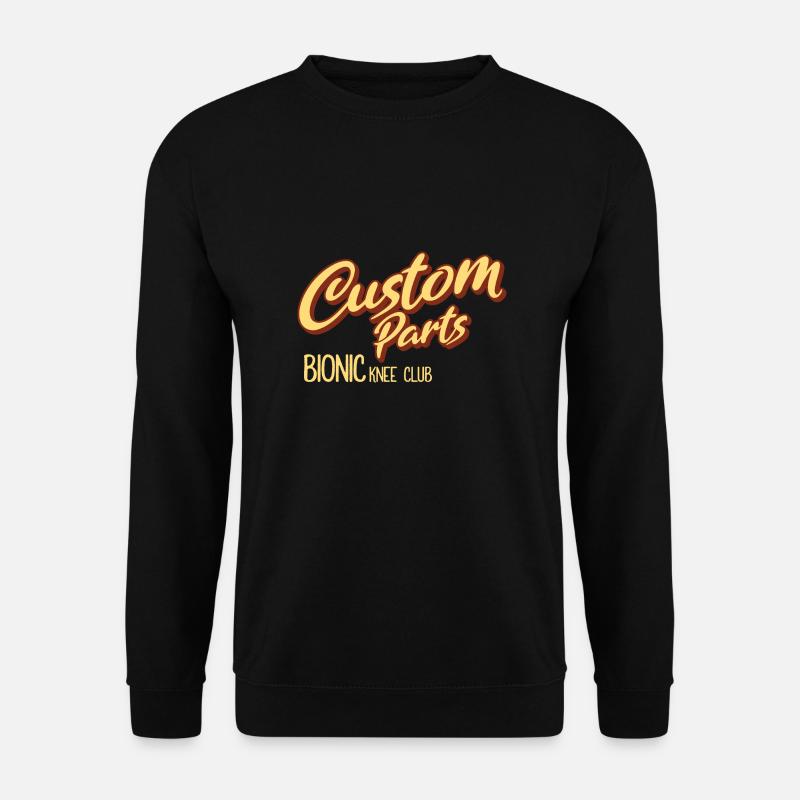 Custom Parts Bionic Engineering Gift - Unisex Sweatshirt - black