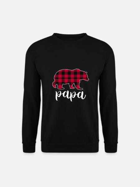 Papa Bear - Unisex Sweatshirt - black