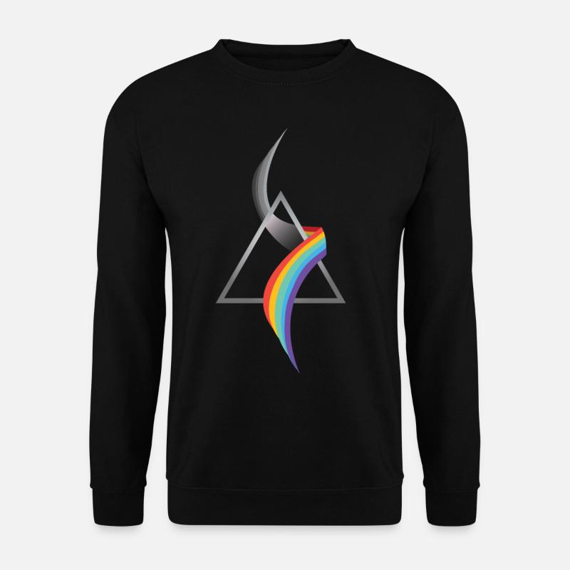 Optics refraction - Unisex Sweatshirt - black