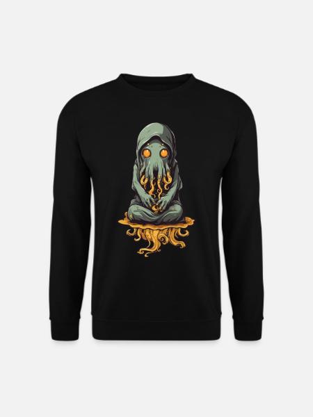 Halloween Tentacle Slime Monster - Unisex Sweatshirt - black