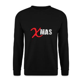 XMAS Noël Cool Design - Sweat-shirt Unisexe - noir - Devant - Alina (178cm) & Michal (187cm)