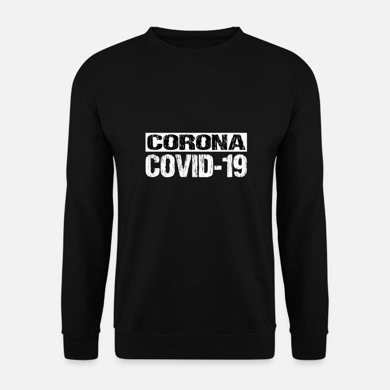 corona - Unisex Sweatshirt - black
