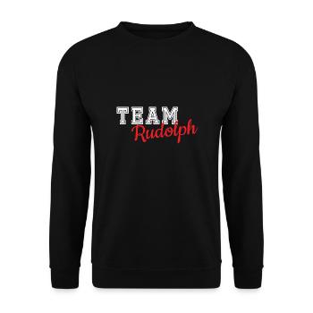 Équipe Rudolph - Sweat-shirt Unisexe - noir - Devant - Alina (178cm) & Michal (187cm)