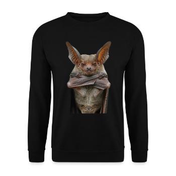 Raquette - Sweat-shirt Unisexe - noir - Devant - Alina (178cm) & Michal (187cm)