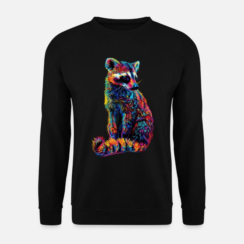 Nasenbär - Unisex Pullover - Schwarz