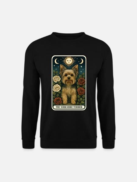 Yorkshire Terrier - Unisex Pullover - Schwarz
