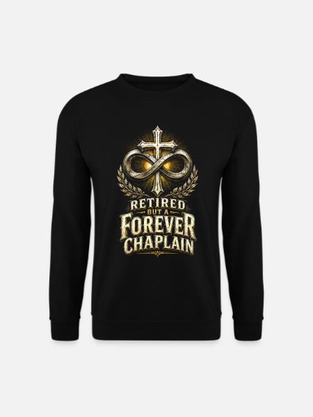 Chaplain, Clergyman, Priest, Priest - Unisex Sweatshirt - black