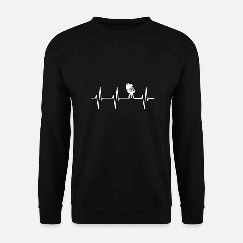 Grillen - Unisex Pullover - Schwarz