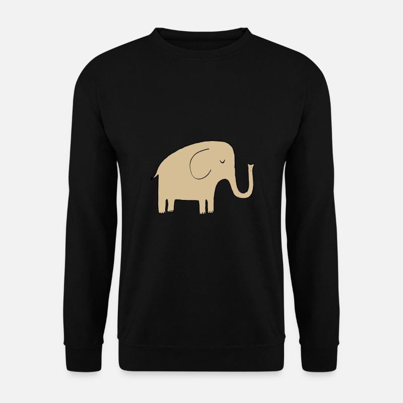 Elephant - Unisex Sweatshirt - black
