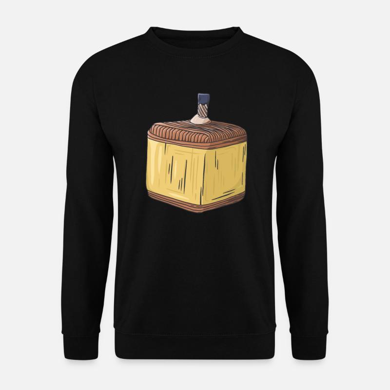Kubischer Kanonenschlag Böller Feuerwerk Knaller - Unisex Pullover - Schwarz
