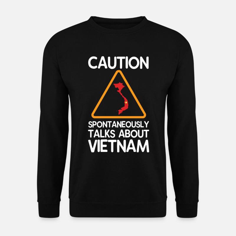 Vietnam - Unisex Pullover - Schwarz