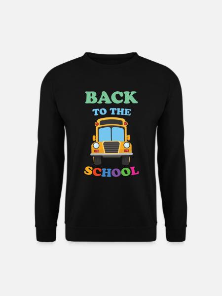 Back To The School - Unisex Sweatshirt - black