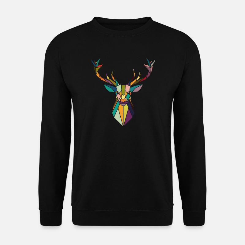 deer - Unisex Sweatshirt - black