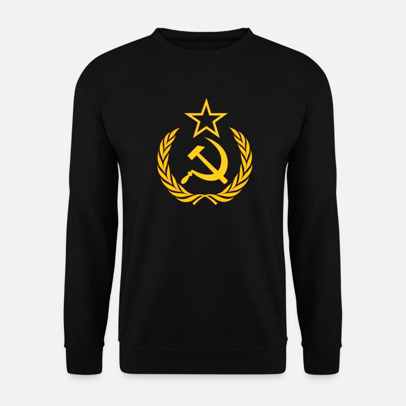 Sowjetunion Kommunismus USSR UDSSR Russland - Unisex Pullover - Schwarz