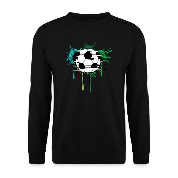 Football - Sweat-shirt Unisexe - noir - Devant - Alina (178cm) & Michal (187cm)