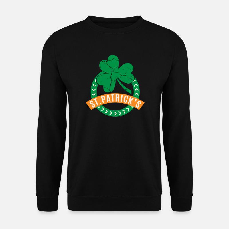 St Patrick Day - Unisex Sweatshirt - black