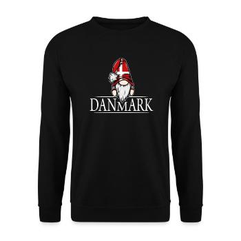 Nisser Gnome Dänemark Wilsigns - Unisex Pullover - Schwarz - Vorne - Alina (178cm) & Michal (187cm)
