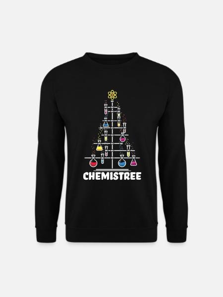 OH Chemistree Weihnachten Chemie Geschenk - Unisex Pullover - Schwarz