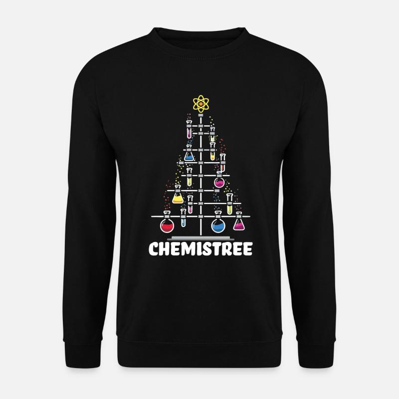 OH Chemistree Weihnachten Chemie Geschenk - Unisex Pullover - Schwarz