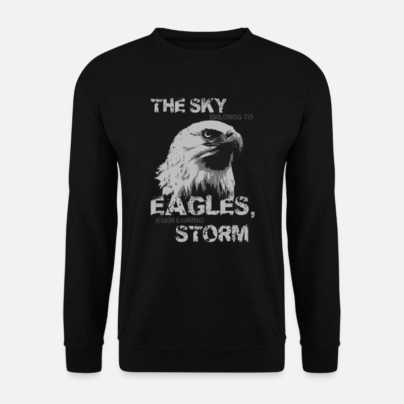 Eagle - Unisex Sweatshirt - black