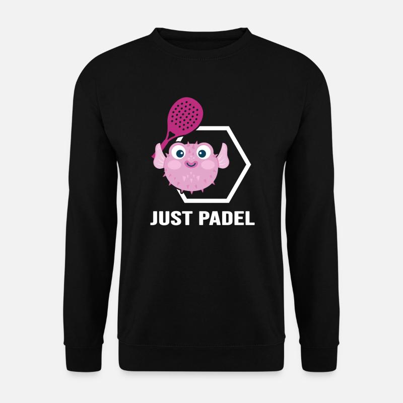 Padel Padeltennis Padelmode Paddle - Unisex Pullover - Schwarz
