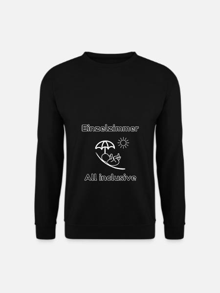 T-Shirt für Schwangere mit lustigem Spruch - Unisex Pullover - Schwarz