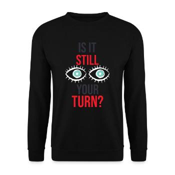 board game - Unisex Sweatshirt - black - Front - Alina (178cm) & Michal (187cm)